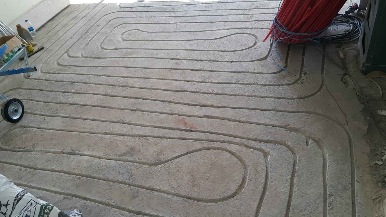 Yerden Isıtma Montaj